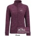 Ladies Marled Fleece Jacket