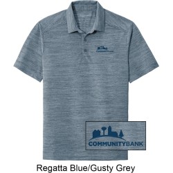 Men's Stretch Heather Polo 