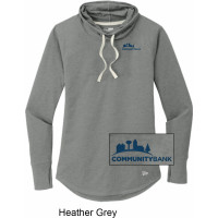 Ladies Cotton Blend Cowl Tee