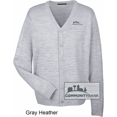 Men's V-Neck Button Cardigan Sweater 