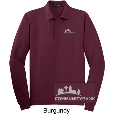 Men's Long Sleeve Polo 