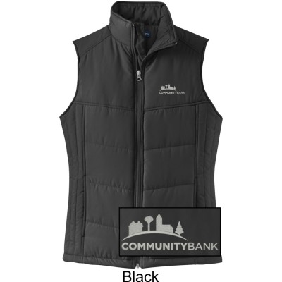 Ladies Puffy Vest